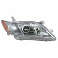 Disfrute Composite Right Hand Headlamp Assembly for 2007-2009 Camry SE Model DI3645633